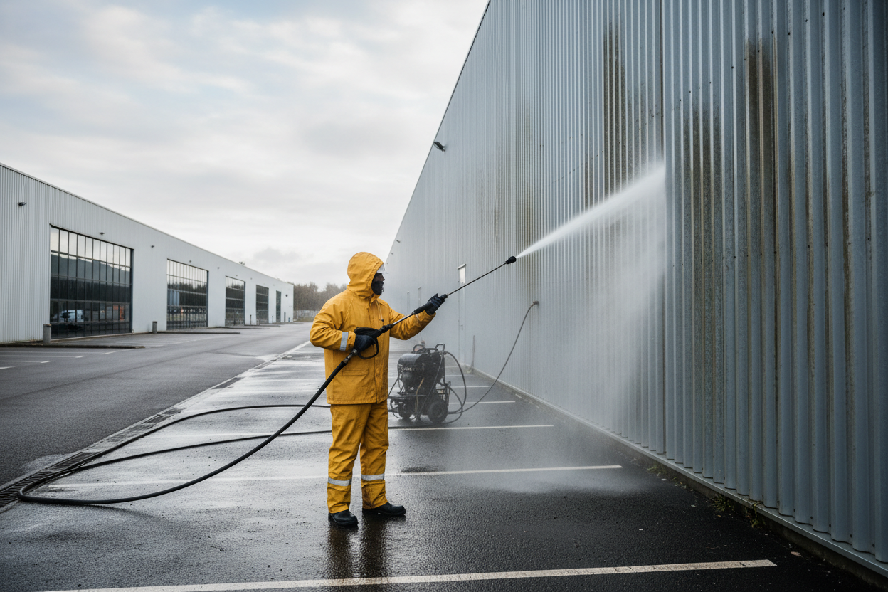 Nettoyage haute pression et bardages à Créteil (94)